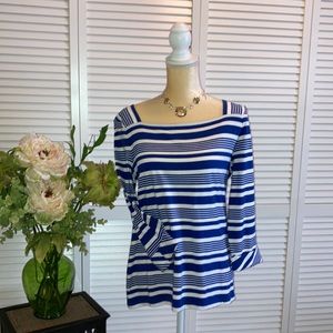 Talbots Boatneck Top